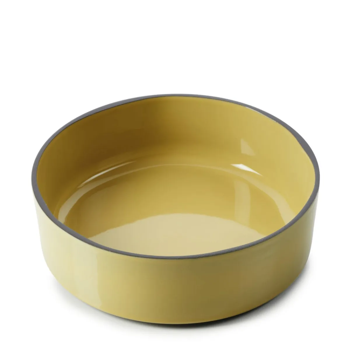 Assiette creuse rond jaune porcelaine culinaire Ø 17 cm Caractère - REVOL Best