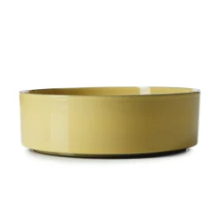 Assiette creuse rond jaune porcelaine culinaire Ø 17 cm Caractère - REVOL Best