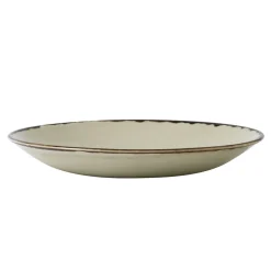Assiette creuse rond Linen porcelaine vitrifiée Ø 27,8 cm Harvest - DUDSON Outlet