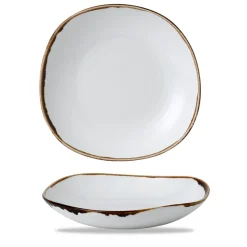 Assiette creuse rond Natural porcelaine vitrifiée Ø 29,5 cm Harvest - DUDSON Best