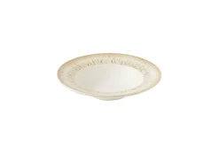 CHURCHILL Assiette creuse rond Natural porcelaine vitrifiée Ø 28,8 cm Inked Lume New