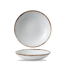Assiette creuse rond Natural porcelaine vitrifiée Ø 27,8 cm Harvest - DUDSON New