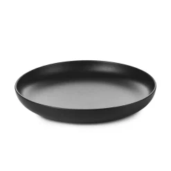 Assiette creuse rond noir porcelaine culinaire Ø 27 cm Adelie - REVOL Best