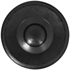 RAK Assiette creuse rond noir porcelaine vitrifiée Ø 25,5 cm Chill Outlet