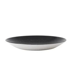 Assiette creuse rond noir porcelaine vitrifiée Ø 25,6 cm Evo Origins - DUDSON Sale