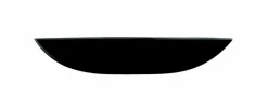 ARCOROC Assiette creuse rond noir verre trempé Ø 26 cm Evolutions   Clearance