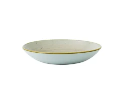 CHURCHILL Assiette creuse rond Nutmeg Cream porcelaine vitrifiée Ø 18,2 cm Stonecast Nutmeg Clearance