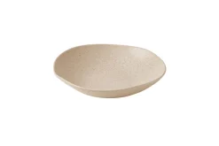 Assiette creuse rond Nutmeg Cream porcelaine vitrifiée Ø 25 cm 25 cm Stonecast Natural - CHURCHILL Outlet