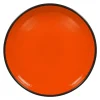 Assiette creuse rond orange porcelaine vitrifiée Ø 22,8 cm Fire - RAK Best