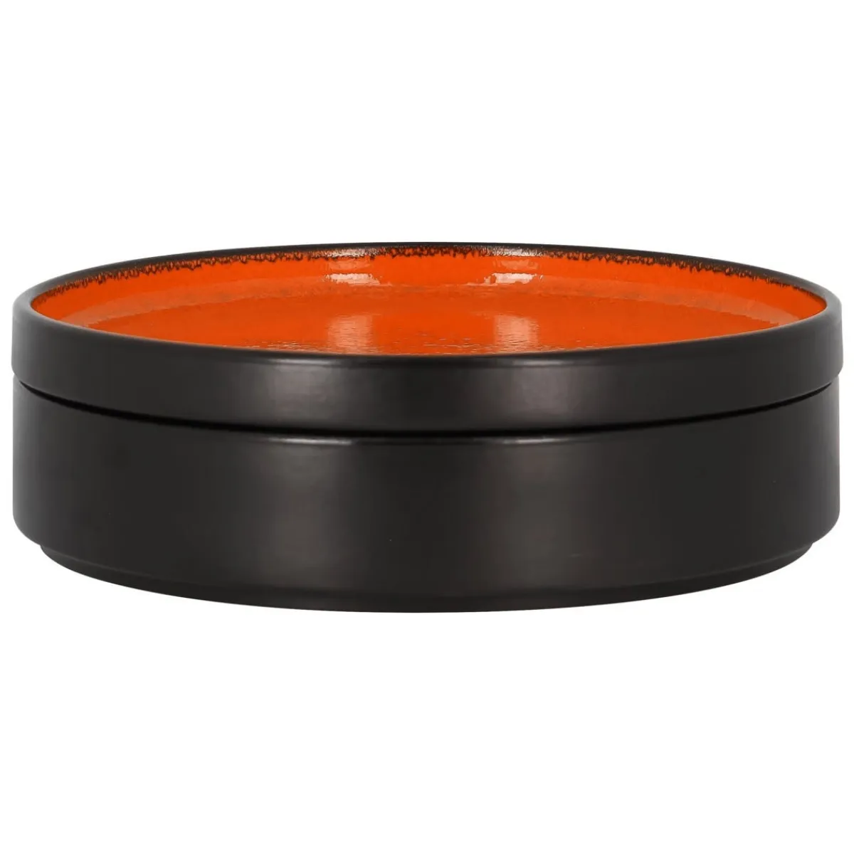RAK Assiette creuse rond orange porcelaine vitrifiée Ø 19,9 cm Fire Online