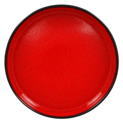 RAK Assiette creuse rond rouge porcelaine vitrifiée Ø 19,9 cm Fire Best
