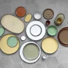 REVOL Assiette creuse rond rouge porcelaine culinaire Ø 14 cm  Caractère New