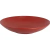 Assiette creuse rond rouge porcelaine vitrifiée Ø 25,9 cm Neo Fusion - RAK Clearance