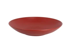Assiette creuse rond rouge porcelaine vitrifiée Ø 25,9 cm Neo Fusion - RAK Clearance