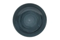 CHURCHILL Assiette creuse rond Rustic Teal porcelaine vitrifiée Ø 24,8 cm Stonecast Patina Online