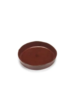 Assiette creuse rond Venetian red grès émaillé Ø 23 cm La Mère - SERAX Online