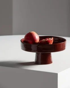 SERAX Assiette creuse rond Venetian red grès émaillé Ø 25 cm La Mère Best
