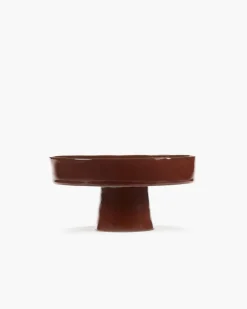 SERAX Assiette creuse rond Venetian red grès émaillé Ø 25 cm La Mère Best