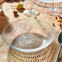 LUMINARC Assiette creuse rond verre Ø 20 cm Pampille Outlet
