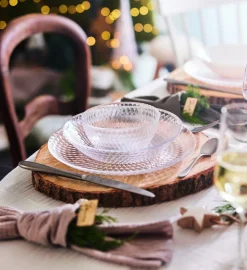 LUMINARC Assiette creuse rond verre Ø 20 cm Pampille Outlet