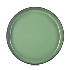 REVOL Assiette creuse rond vert porcelaine culinaire Ø 23 cm Caractère Online