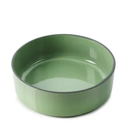 REVOL Assiette creuse rond vert porcelaine culinaire Ø 17 cm  Caractère Best