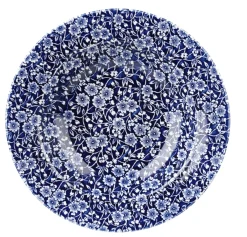CHURCHILL Assiette creuse rond Victorian Calico Bleu Willow porcelaine vitrifiée Ø 24,9 cm Vintage Prints Victorian Willow Hot