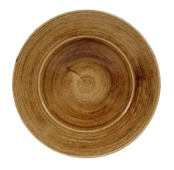 Assiette creuse rond Vintage Copper porcelaine vitrifiée Ø 28 cm Stonecast Patina - CHURCHILL Outlet