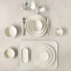 ESSENTIALS COLLECTION Assiette creuse stone grès renforcé Ø 23 cm Twist Online