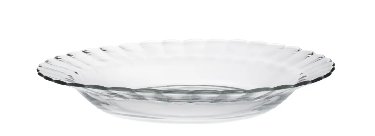 DURALEX Assiette creuse transparent verre trempé Ø 23 cm Picardie Outlet