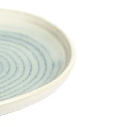 PRO.MUNDI Assiette de présentation ovale ivoire grès émaillé 33,5 cm Pacific Hot