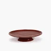 SERAX Assiette de présentation rond Venetian red grès émaillé 30,5x30,5 cm La Mère