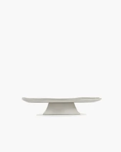 Assiette de présentation rond écru grès émaillé 30,5x30,5 cm La Mère - SERAX Online