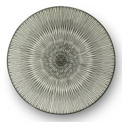Assiette à dessert rond beige grès émaillé Ø 20,5 cm Hypnose - MEDARD DE NOBLAT Best