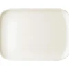 RAK Assiette à entrecôte rectangulaire ivoire porcelaine vitrifiée Ska Discount
