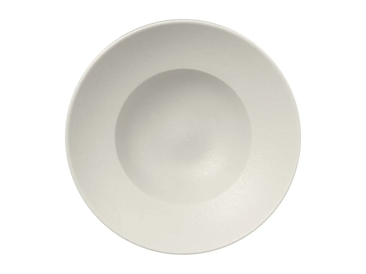 RAK Assiette extra creuse rond Blanc sable porcelaine vitrifiée Ø 22,7 cm Neo Fusion Online