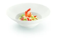 Assiette extra creuse rond ivoire porcelaine vitrifiée Ø 26 cm Classic Gourmet - RAK Discount
