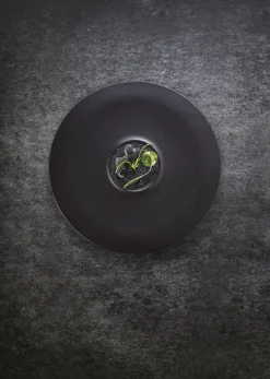RAK Assiette extra creuse rond noir porcelaine vitrifiée Ø 30,3 cm Neo Fusion Hot