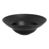 Assiette extra creuse rond noir porcelaine vitrifiée Neo Fusion - RAK Best