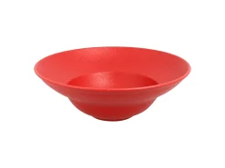 Assiette extra creuse rond rouge porcelaine vitrifiée Ø 26,1 cm Neo Fusion - RAK Best