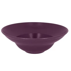 RAK Assiette extra creuse rond violet porcelaine vitrifiée Ø 22,7 cm Neo Fusion Clearance