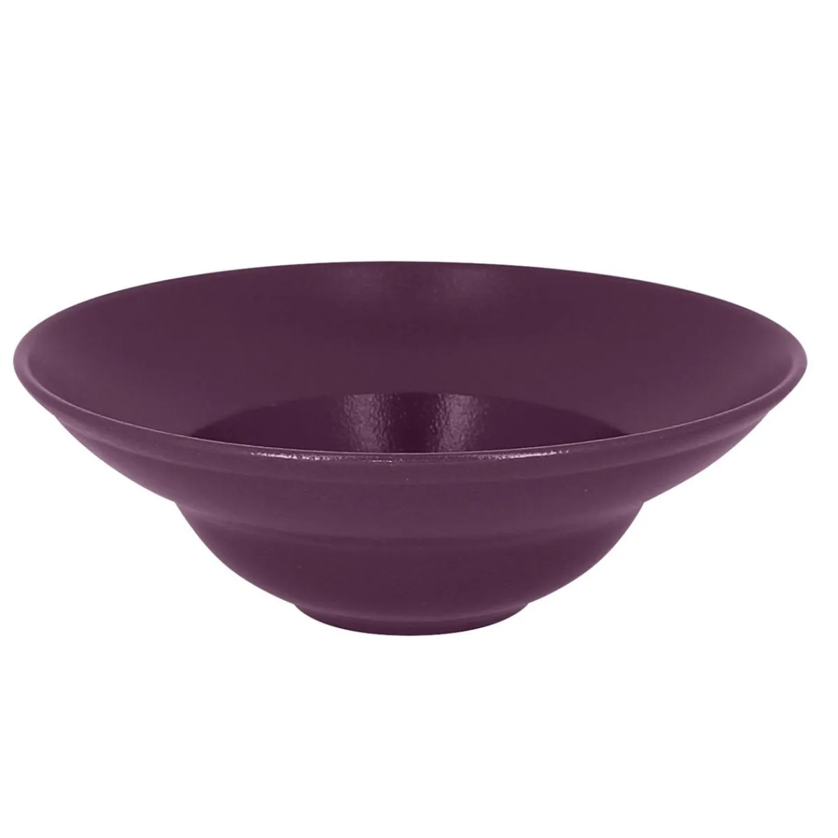 RAK Assiette extra creuse rond violet porcelaine vitrifiée Ø 22,7 cm Neo Fusion Clearance