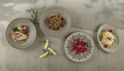 RAK Assiette extra plate rond Argila Décor Larissa porcelaine Ø 20,5 cm Earth Online
