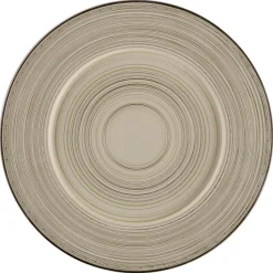 RAK Assiette extra plate rond Argila Décor Larissa porcelaine Ø 29 cm Earth Clearance