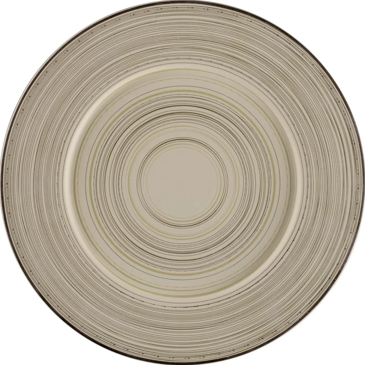 RAK Assiette extra plate rond Argila Décor Larissa porcelaine Ø 29 cm Earth Clearance
