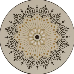 RAK Assiette extra plate rond Argila Décor Cartagena porcelaine Ø 23,6 cm Earth New