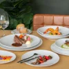Assiette gastro creuse rond blanc porcelaine Ø 20 cm Gusto - ACCOLADE Discount