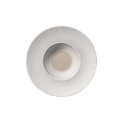 Assiette gourmet mélamine beige Ø 29 cm 6 cm 30 cl Blush - APS Discount
