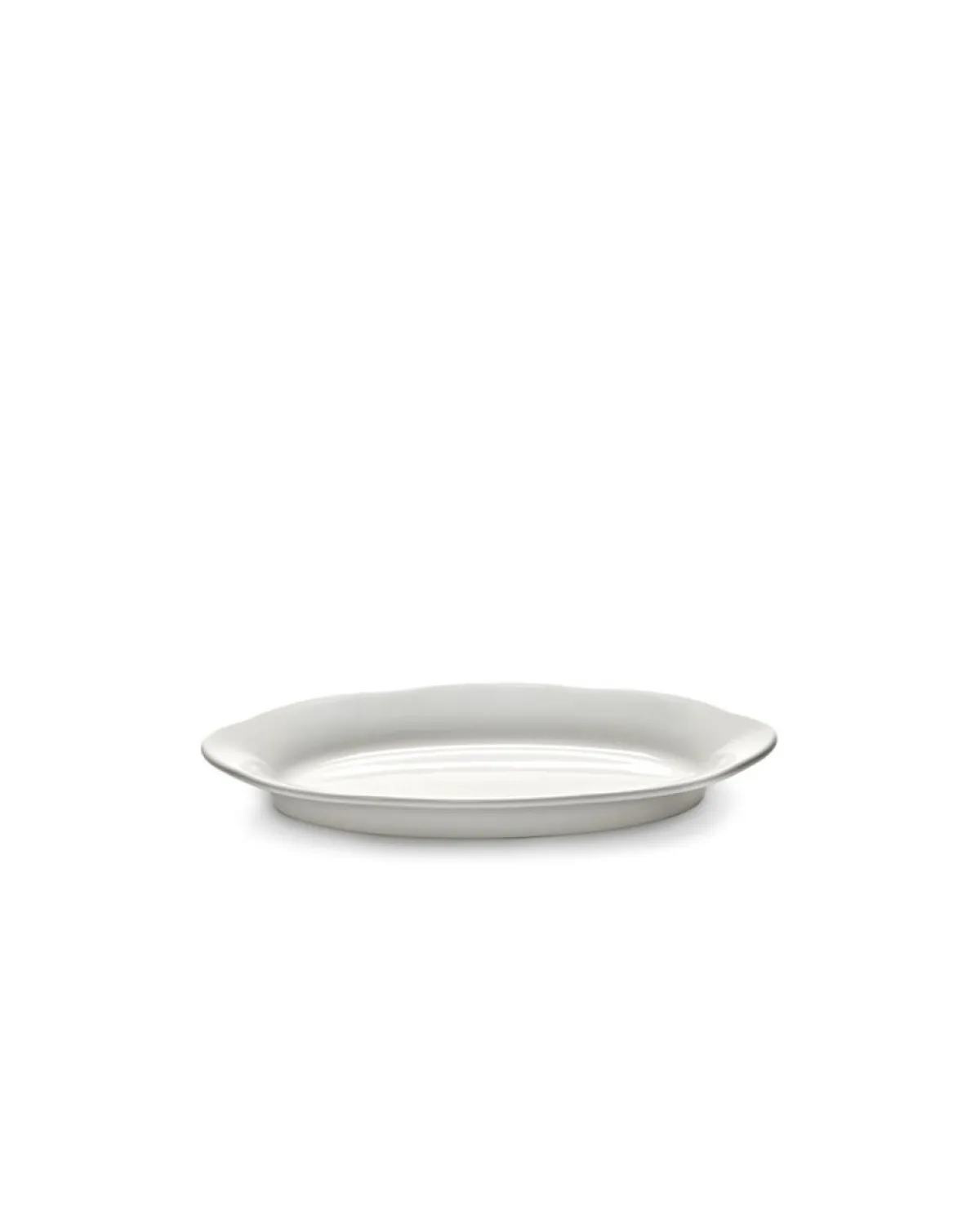 SERAX Assiette haute ovale blanc porcelaine 18,5x10 cm Silhouette Sale