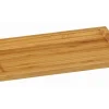 Assiette mignardises bambou Naturel 21x12 cm Oxstal (50 pièces) - EARTH ESSENTIALS Hot
